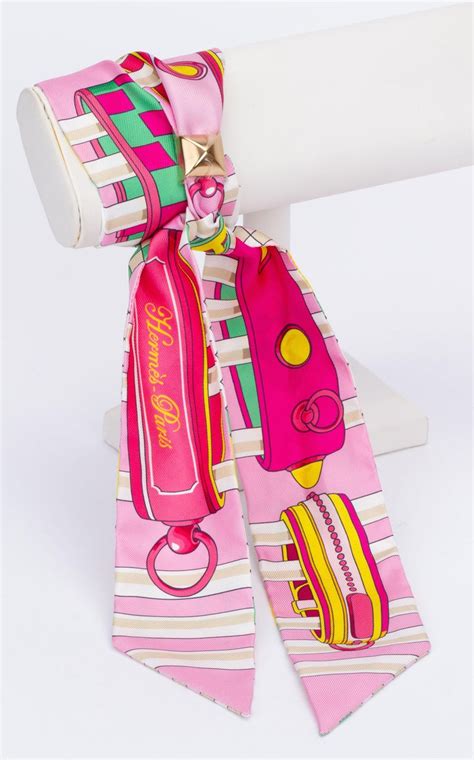 hermes twilly scarf ribbon